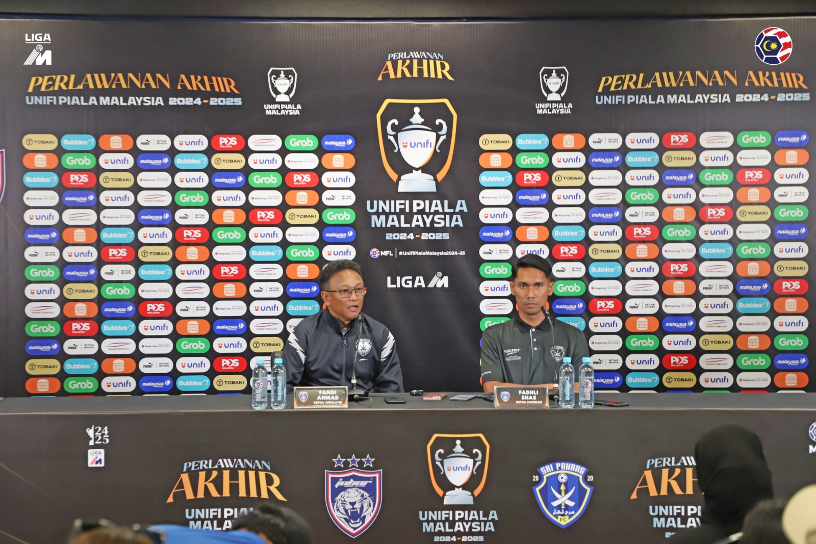 Malaysian Football League - SIDANG MEDIA PRA PERLAWANAN AKHIR UNIFI ...
