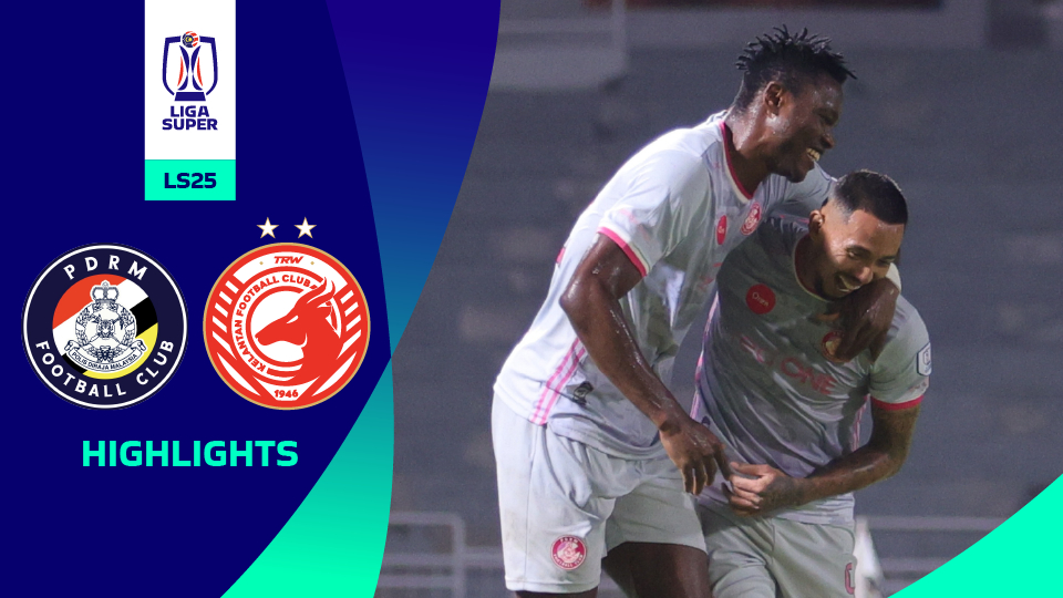 Malaysian Football League - PDRM FC 7-2 Kelantan FC | LS25 | Highlights