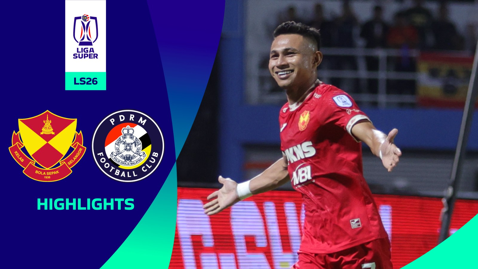 Malaysian Football League Selangor FC 31 PDRM FC LS26 Highlights