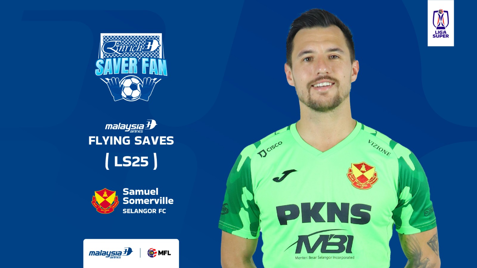 Malaysian Football League Pemenang Malaysia Airlines Flying Saves LS25
